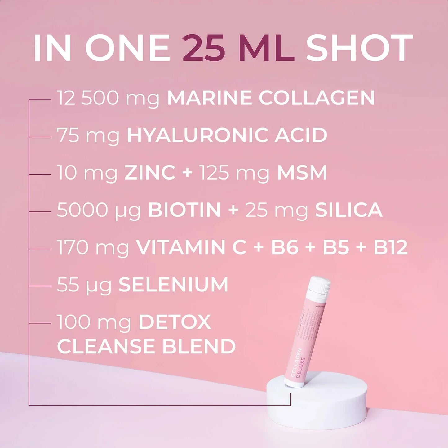 COLLAGEN DELUXE SHOTS 20/30 stk